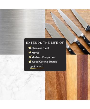 Thirteen Chefs Cutting Board Oil - Food Grade Mineral Oil for Cutting Boards & Countertops - 8 Fl Oz - Made in USA - Buy Online on GoSupps.com
