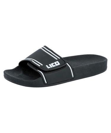 Lico Unisex Coast V Sports Sandal 42 EU Black White
