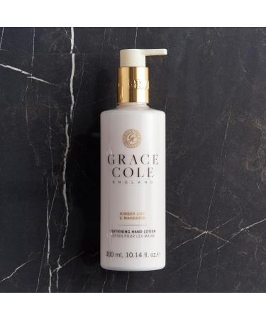 Buy Grace Cole Ginger Lily & Mandarin Hand & Body Lotion 300ml - Vegan Cruelty-Free Moisturising & Nourishing - International Shipping Available - Buy Online on GoSupps.com
