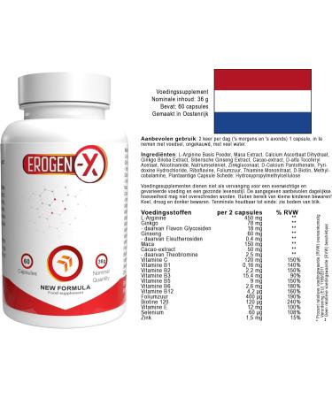 Erogen X 300 Capsules - Pack of 5 - Buy Online on GoSupps.com