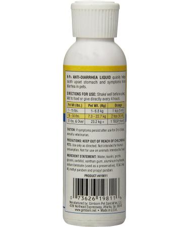 Miracle Care K-P Anti-Diarrhea Liquid 4oz - Fast Relief for Pets - Buy Online on GoSupps.com