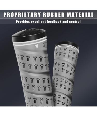Champkey Wrap-Y Rubber Golf Grips 13 Pack - All Weather Performance Midsize Gray Grips - Buy Online on GoSupps.com