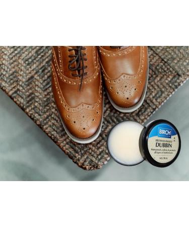 Birch Wax Grease Dubbin Beeswax Polish 85ml - Waterproofs Softens And Preserves Leather - For Leather Shoes Boots Equestrian Saddles Horse Tack Leather Goods Protector - Neutral - Buy Online on GoSupps.com