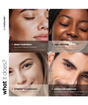 ArtNaturals Vitamin C & Retinol Serum - Holiday Gift Set for Wrinkle & Dark Circle Removal Anti-Aging Moisturizing Treatment (2 x 1 Fl Oz - Buy Online on GoSupps.com