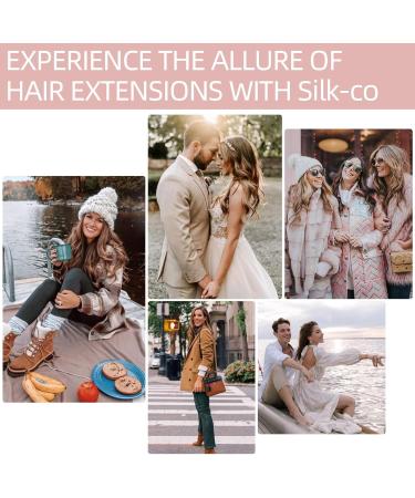 Silk-co Tape-In Real Hair Extensions Black 40 Pieces Real Hair Tape Extensions Remy Tape Glue Extensions Skin Weft 100 g No. 01 Jet Black 60 cm - Buy Online on GoSupps.com