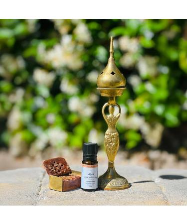 Frankincense Essential Oil 10ml 100% Pure Boswellia carterii Steam Distilled GC/MS Tested Warm Resinous & Grounding Aroma Therapeutic Quality Fleur Aromatherapy - Buy Online on GoSupps.com