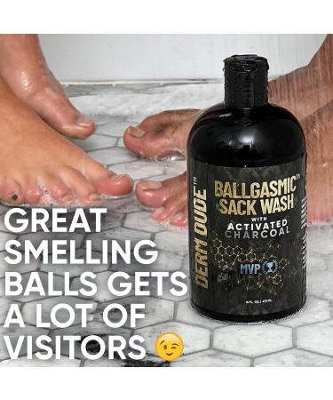 Derm Dude Mega Set - Anti-Chafing Cream Deodorizing Spray & Wash for Men's Private Parts | Sweat Defense & Odor Control | Perfect Gifts for Husband | MVP Scent Mega Sack Kit - Buy Online on GoSupps.com