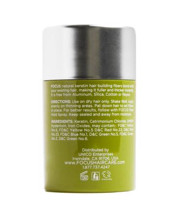 Hair Fibers for Thinning Hair - Natural Keratin Thickening Spray for All Hair Types - 18g Medium Brown | Best Hair Thickening Products for Men & Women - Buy Online on GoSupps.com