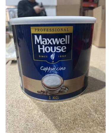 Maxwell House Cappuccino Instant Coffee 1kg Box - Buy Online on GoSupps.com