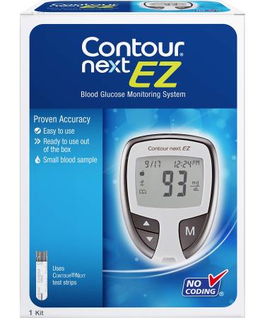 The CONTOUR NEXT EZ Blood Glucose Monitoring System - Buy Online on GoSupps.com