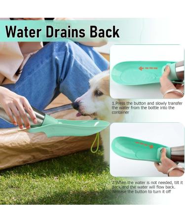 Buy Taozoey 750ml Dog Water Bottle - Antibacterial Leak-Proof Pet Dispenser for Travel & Camping - Perfect for Dogs & Cats - Buy Online on GoSupps.com