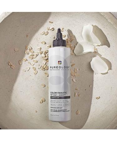 Pureology Color Fanatic Top Coat + Sheer Clear Hair Toner - Hair Gloss Treatment - 6.7 Fl Oz - Buy Online on GoSupps.com