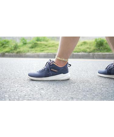 Buy Titan Magnetic Foot Chain for Men - 9.5 Double Strong Gold Chain Removes Static Electricity | Shop Internationally Now! - Buy Online on GoSupps.com