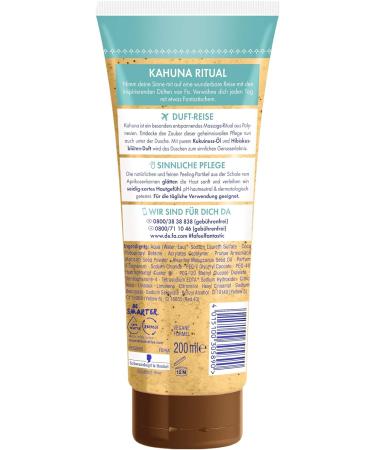 FA Shower Scrub Polynesia Secrets | Natural Peeling with Kukui Nut Oil | 200ml - Exfoliate & Revitalize - Buy Online on GoSupps.com