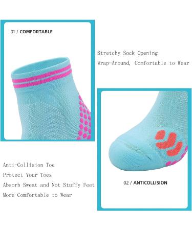 Douhua HigherSocks 2023 Far Infrared Schorl Titanium Ion Heightening Booster Socks - Tourmaline Slimming Health Socks (Light Blue) - Buy Online on GoSupps.com