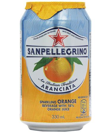 San Pellegrino Sparkling Fruit Beverages|San Pellegrino Orange 330ml