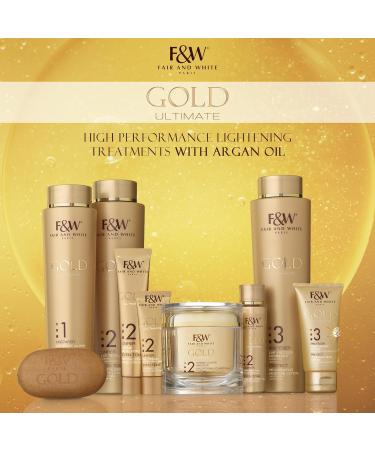 Buy Fair & White 2 Gold Intense Argan Oil Active Serum 30ml - Best Anti-Aging Skincare for All Skin Types - International Shipping Available - Buy Online on GoSupps.com