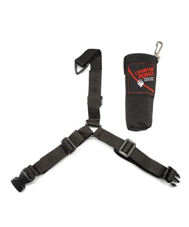 Counter Assault 3 in 1 Chest Holder- Black