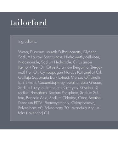 Tailorford Hydrating Gel Face Wash with Niacinamide and Beta Glucan - Fragrance-Free, All Skin Types - 8.0 Fl Oz - Buy Online on GoSupps.com