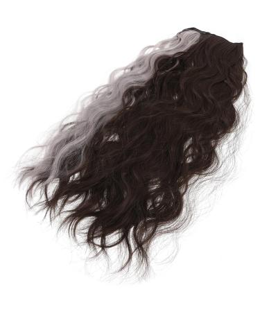 minkissy Highlight Wig Set Hair Pin Hair Clips Hair Barrettes Women Hairpiece Long Hairpiece Long Wavy Hairpiece Women Wavy Hairpiece Extension Girl 6a High Temperature Matte Silk