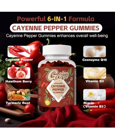Geloyar L-Lysine Liquid Drops & Cayenne Pepper Supplements Gummies - Buy Online on GoSupps.com