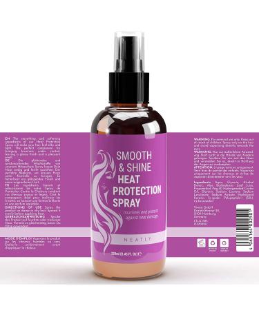Neatly Thermal Heat Protectant Spray - Aloe Vera & Keratin Oil Infused - 8.5 Fl. Oz - Buy Online on GoSupps.com