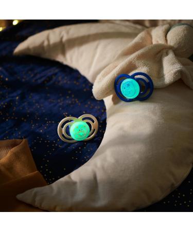 MAM Perfect Night Dream Traveler Zedmm071m Pacifier with Holder - Blue 6 Months+ | 1 Unit - Ideal for International Shipping - Buy Online on GoSupps.com