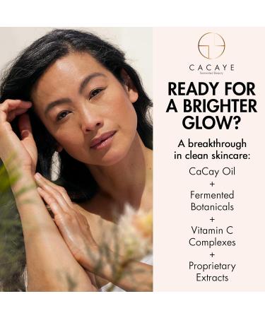 CACAYE Vitamin C Oil for Face - Gentle Brightening Hydrating Anti-Aging Facial Oil Moisturizer for All Skin Types - 1 Fl Oz - Buy Online on GoSupps.com