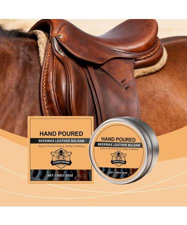  G n rique Boot leather conditioner 100g bee balm leather detail care balm 8.3 x 8.3 x 3 cm protective balm for belts for furniture trunks sofas jackets bags - Buy Online on GoSupps.com