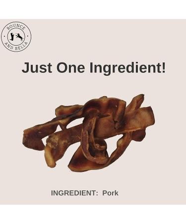 Bounce and Bella Pig Ears Strips for Dogs Natural Dog Chews Healthy Treats Help Clean Dogs Teeth 150 g (Pack of 1) - Buy Online on GoSupps.com