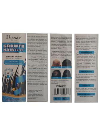 Growth Hair Oil Spray - Repair Follicles & Strengthen Roots | DHT Blocker | Nourishing 30ml - Buy Online on GoSupps.com