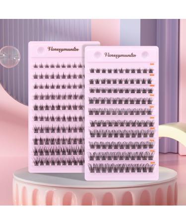110Pcs Lash Clusters DIY Eyelash Extension Kit | D Curl Mega Volume Wispy Individual Lashes | Long Lasting Bond & Seal | Lash Tweezers | Home Eyelash Extensions - KIT-05 - Buy Online on GoSupps.com