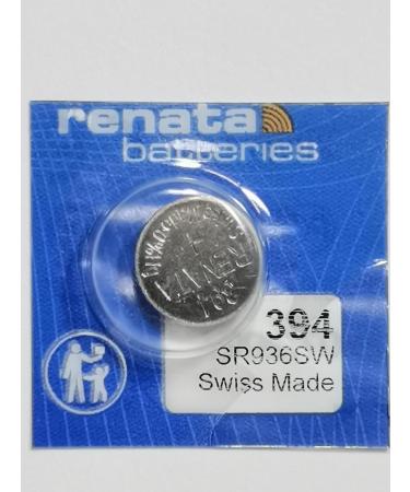 Buy Renata KNOPFZELLE SILBEROXID TYP 394 Silver - International Shipping Available | Premium Quality Battery - Buy Online on GoSupps.com