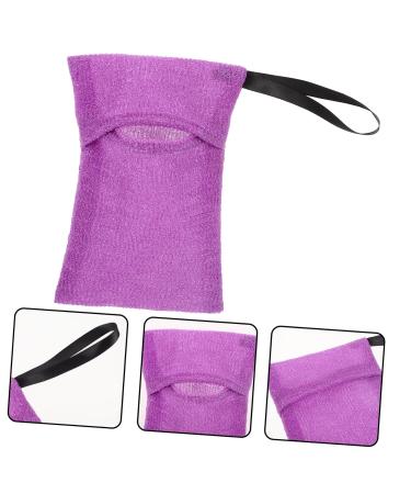 Buy Purple Nylon Bubble Net Bath Bag for Shampoo Bars Eco-Friendly Durable & Ideal for Travel - Buy Online on GoSupps.com