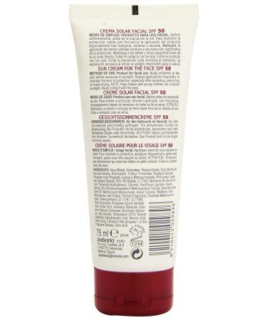Babaria Rosa Mosqueta BB Gesichtssonnencreme LSF50 - Hoher Sonnenschutz f r Gesicht | 75ml | Internationale Lieferung - Buy Online on GoSupps.com