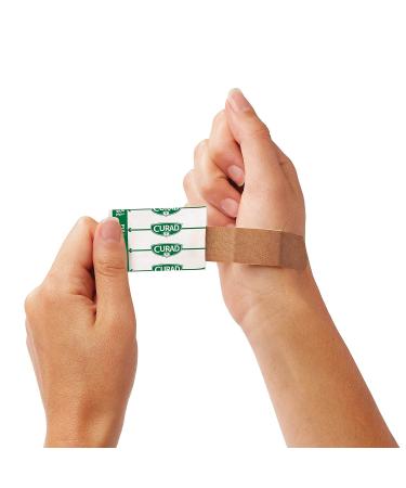 Curad Quick Strip Fabric Adhesive Bandages - 1 x 3 inches, 100 Count - Buy Online on GoSupps.com