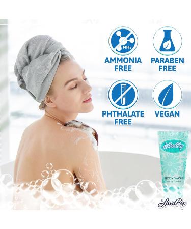 LavaPop - Travel Size Body Wash - Iris Violet & Amber 0.7 fl oz 100 Pack - Delight Your Guests with Calming & Comforting Body Wash - Bulk Hotel Toiletries for Airbnb Motels & Guest Rooms - Buy Online on GoSupps.com