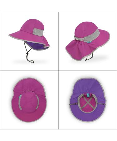 Sunday Afternoons Kids Play Hat - Size L Navy Stripe | UV Protection & Comfort for Outdoor Fun - Buy Online on GoSupps.com