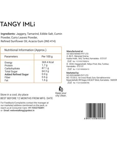 GO DESi Tamarind Lollipops | 50 Pieces | Fruit Candy | Desi Pops | 400 gm | Non-Spicy (Sweet and Sour) - Buy Online on GoSupps.com