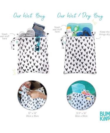 Bumkins Zippered Wet Bag Cacti - Waterproof and Reusable | Buy Online - Buy Online on GoSupps.com