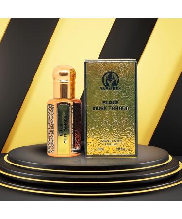Yasmeen Black Musk Tahara Free from Alcohol Thick Oil Based Perfume for Skin - Buy Online on GoSupps.com