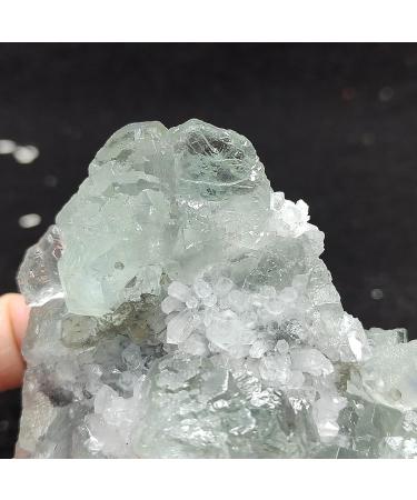 Natural Crystal Rough 331.5gNatural Green Fluorite and Crystal Cluster specimens heal Aura Crystal raw Stone Home Decoration - Buy Online on GoSupps.com