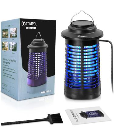 Tompol Bug Zapper - Indoor/Outdoor 4200V Electric Mosquito Killer for Home, Kitchen, Backyard, Camping - Waterproof Pest Control Insect Zapper - Buy Online on GoSupps.com