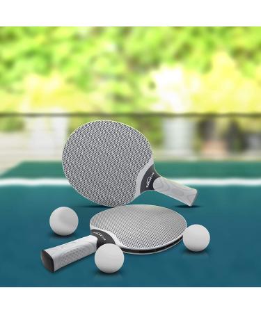 Senston Professional Table Tennis Rackets Set - Composite Rubber Ping Pong Paddle Set in Gray - Buy Online on GoSupps.com