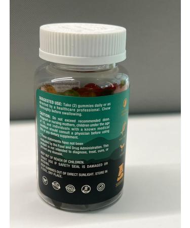 Natural Omega Gummies Organic Vegan 80 Count - Buy Online on GoSupps.com