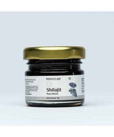Pure Shilajit Resin 15g | Naturally Sourced | Includes Spoon | Over 80 Minerals & Amino Acids | Natural Fulvic Acid Source - Buy Online on GoSupps.com