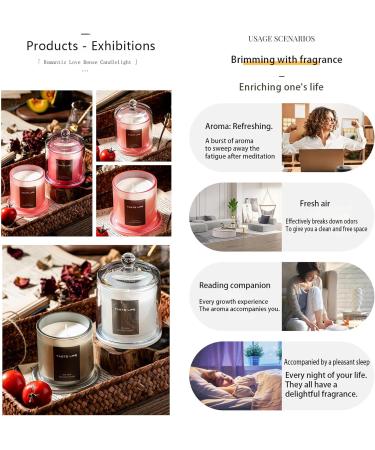 Aromatherapy Candle - English Pear & Freesia - Soy Wax 150g for Spa Yoga & Home Gift - Buy Online on GoSupps.com