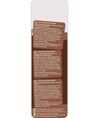 Barnhouse Krunchy Organic Chocolate 375g - Pack of 6 - Buy Online on GoSupps.com