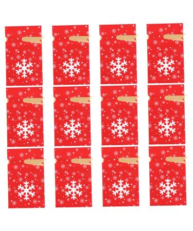 KOMBIUDA 50pcs Christmas Drawstring Bag Accessories Child