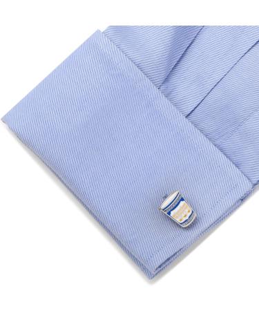 Greek Coffee Cufflinks by Cufflinks Inc. - Stylish and Unique Men's Accessories - Buy Online on GoSupps.com